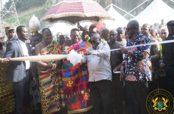 President Akufo-Addo reopens Obuasi gold mine