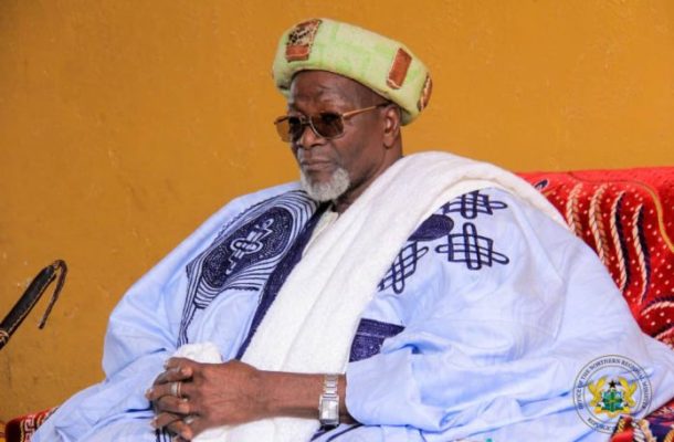 Dagbon overlord inducted into Nat'l house of chiefs