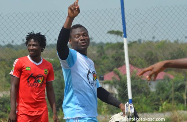 Kotoko goalkeeper Danlad Ibrahim rallies supporters ahead of Coton Sport clash
