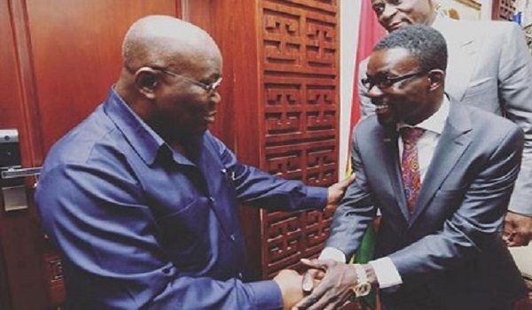 How NAM1 met Akufo-Addo - Minister reveals