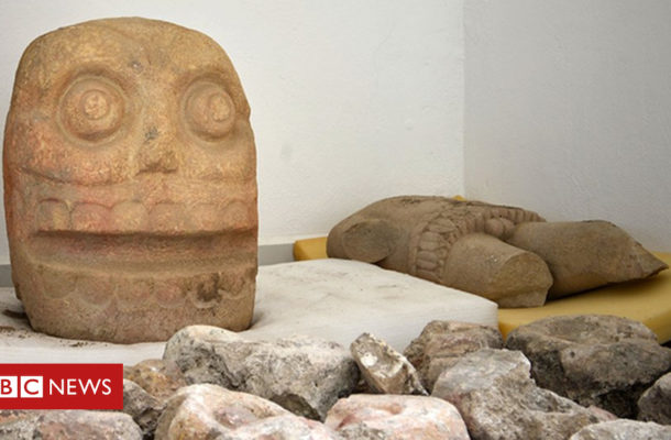 'Flayed god' temple uncovered in Mexico