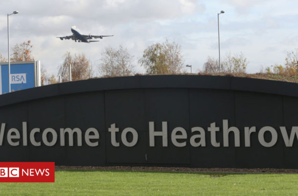 Drone sighting disrupts Heathrow flights
