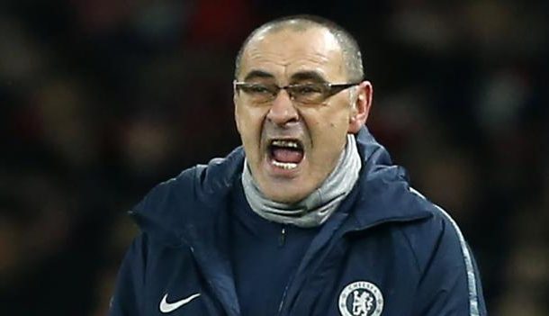 Maurizio Sarri says Chelsea are 'very difficult to motivate' after Arsenal defeat