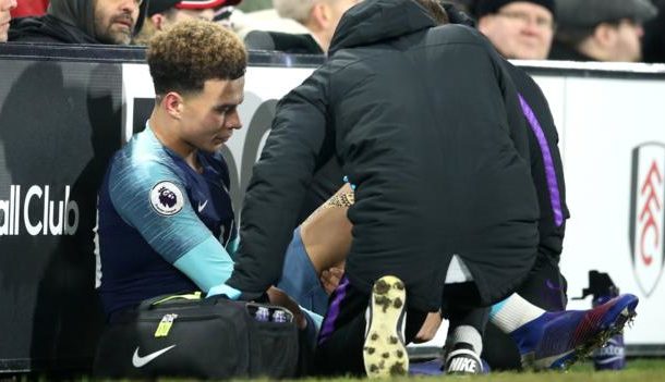 Dele Alli: Tottenham midfielder suffers hamstring injury at Fulham