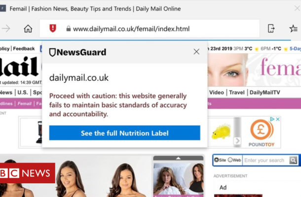 Daily Mail demands browser warning U-turn