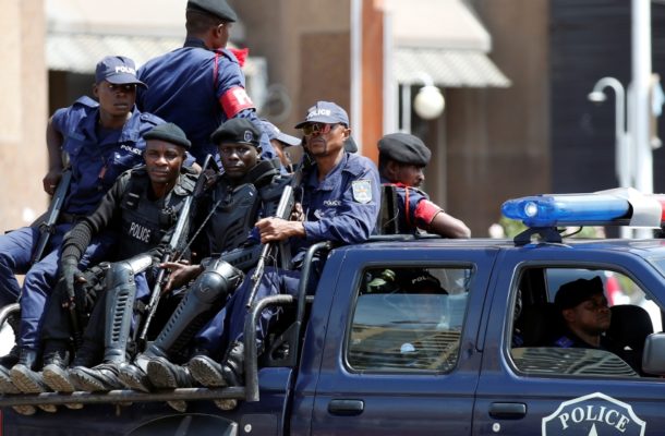 Riot police deployed at DRC electoral body before vote result