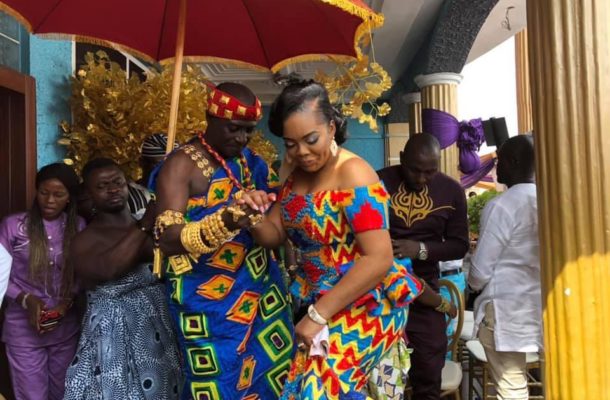 PHOTOS: Captain Smart's traditional marriage with US-based girlfriend