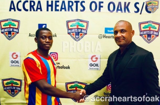 Auroras Captain Michelle Sarpong signs professional contract with Hearts of Oak