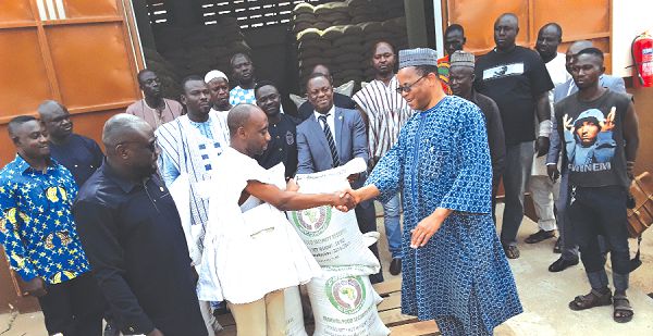 ECOWAS boosts free SHS with 2,750 tonnes of cereals