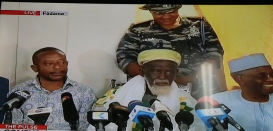 Owusu Bempah, Chief Imam 'smoke peace pipe'