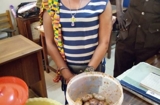33 year old woman busted for attempting to serve inmates with ‘wee stew’.