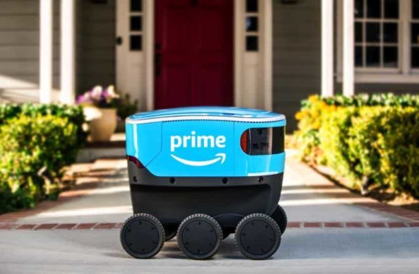 Meet Scouts, Amazon’s cooler-sized delivery robots