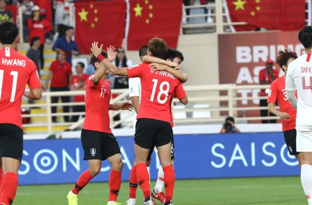 Group C: Korea Republic 2-0 China PR 