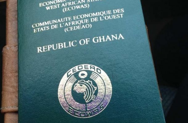 Ghana extends passport validity from 5 to 10 years