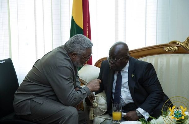 Rawlings instructs NDC, NPP to obey Akufo-Addo's orders; calls for an end to vigilantism