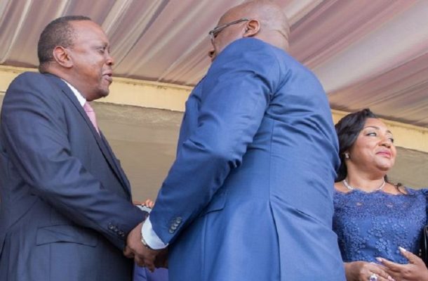DRC president in Kenya, second stop of three-nation tour