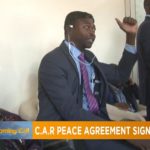 C.A.R peace agreement signed in Bangui [The Morning Call]