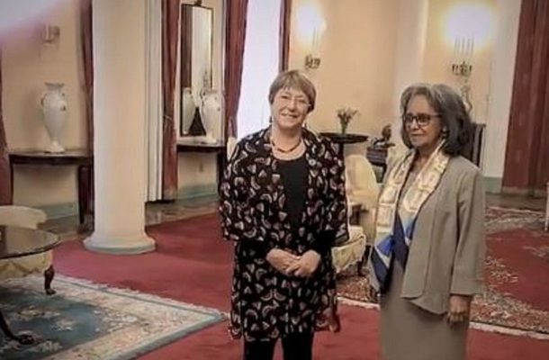 UN rights chief meets Ethiopia president, pledges help on reforms