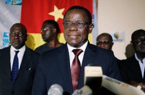 Cameroon's opposition leader formally charged with 'rebellion'
