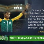 South Africa's Caster Semenya vs IAAF: a battle over testosterone levels