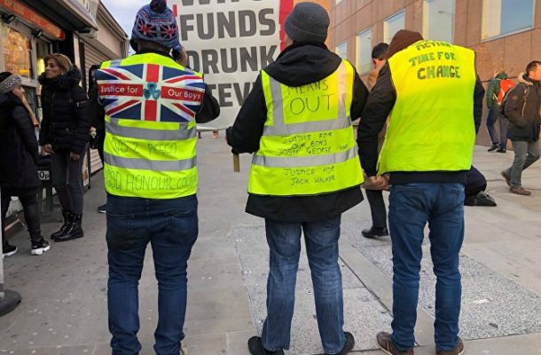 Six People Detained After Yellow Vests Rally in London Turns Violent - Police