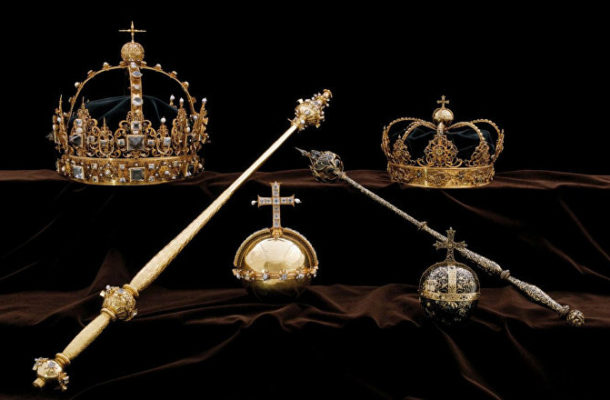 SHOCK as Sweden's Stolen Crown Jewels Found in a Dustbin (PHOTO)