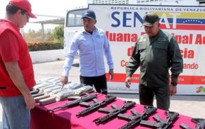 Venezuelan National Guards Seize 'US Weapons' at Airport in Valencia (PHOTOS)