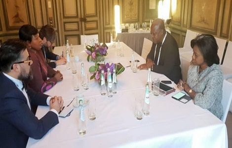 Ex-president Mahama meets ICC's Fatou Bensouda
