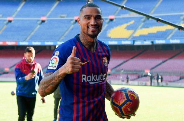 Barcelona name Kevin Prince Boateng in updated Champions League squad
