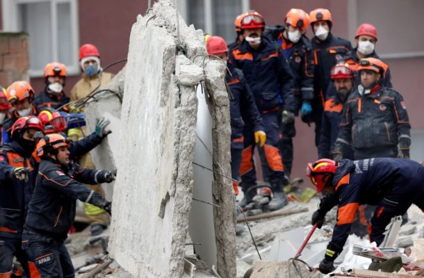 Death toll in Turkey building collapse rises to 17