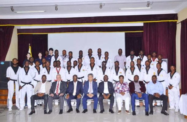 Ghana Taekwondo Federation President thanks IOC for DNSS Programs