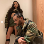 PHOTOS: The Weeknd and girlfriend Bella Hadid rock matching camouflage outfits to his lavish birthday party