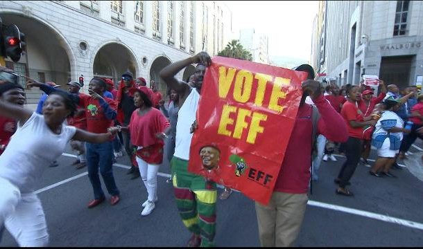 South Africa's opposition EFF rises in polls