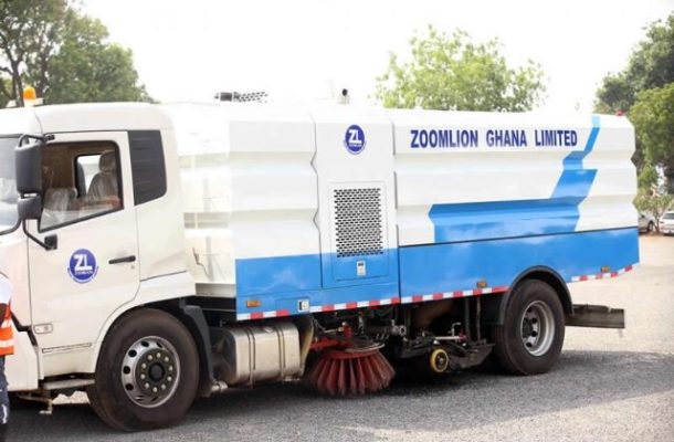 Accra gets mechanical street sweepers for heavy traffic roads