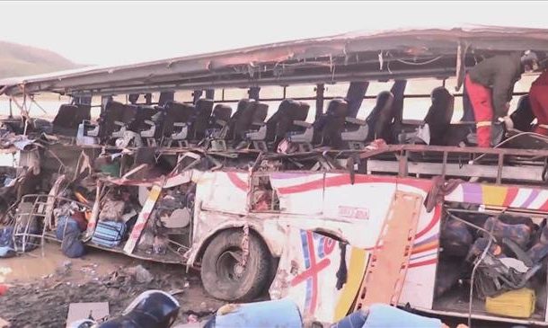 24 people killed after head-on bus collision in Bolivia