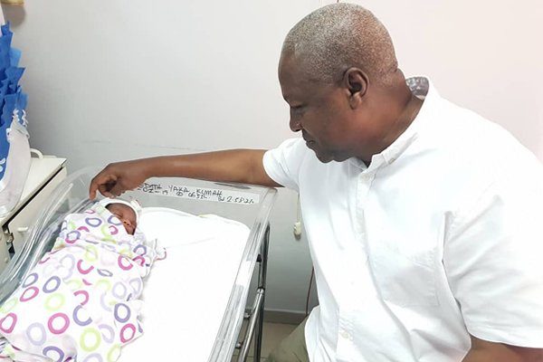 PHOTOS: John Mahama becomes a grandfather; daughter delivers baby boy