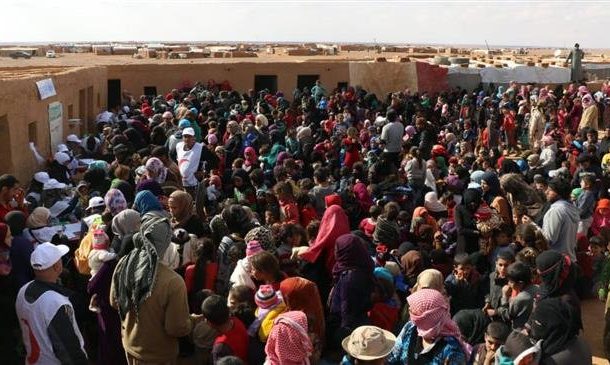 Two humanitarian corridors opened in Syria's Rukban