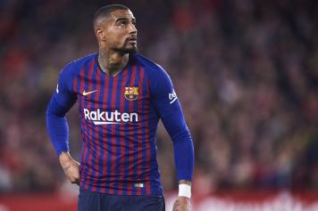 Reason behind lack of playing time for KP Boateng at Barcelona