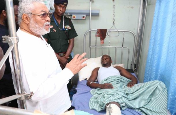 Prepare to answer for your actions - Rawlings condemns violence