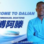 OFFICIAL: Emmanuel Boateng completes transfer to Chinese club Dalian Yifang