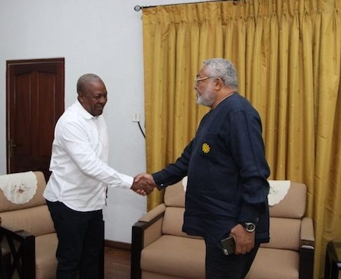 Mahama failed to prosecute corrupt NPP officials for his own good - Rawlings