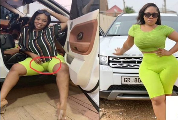 589px x 400px - PHOTOS: Moesha Boduong sparks laughter and anger with meaty p*ssy ...