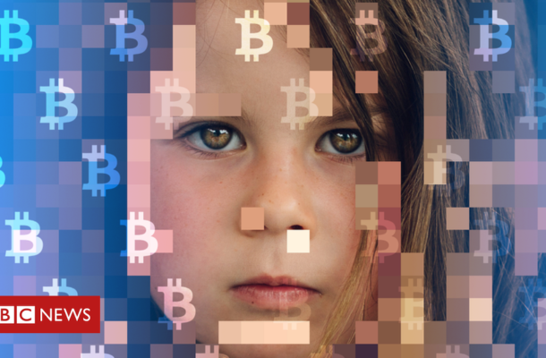 Child abuse hidden in crypto-currency code