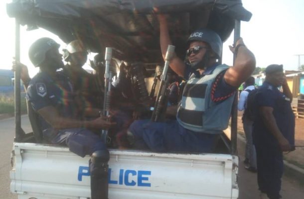 Police arrest seven persons over Salaga violence