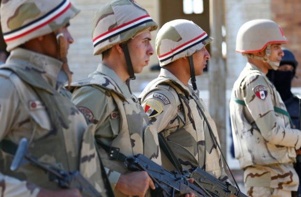 Egyptian security forces kill 16 suspected fighters in Sinai