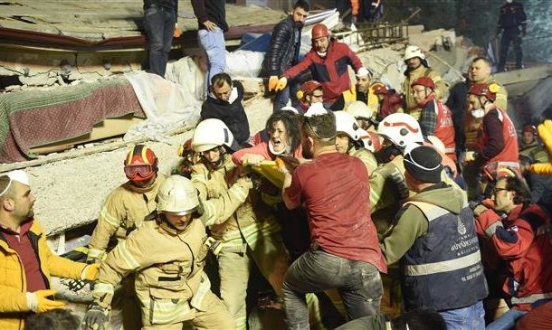 Two killed after building collapses in Turkey's Istanbul