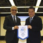 AFC President hails Japan football during visit