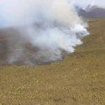 Wild fire engulfs Mount Kenya
