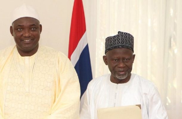 Gambian president fires veep, appoints woman as replacement