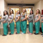 INCREDIBLE: Nine nurses in the same labour unit are all pregnant at the same time